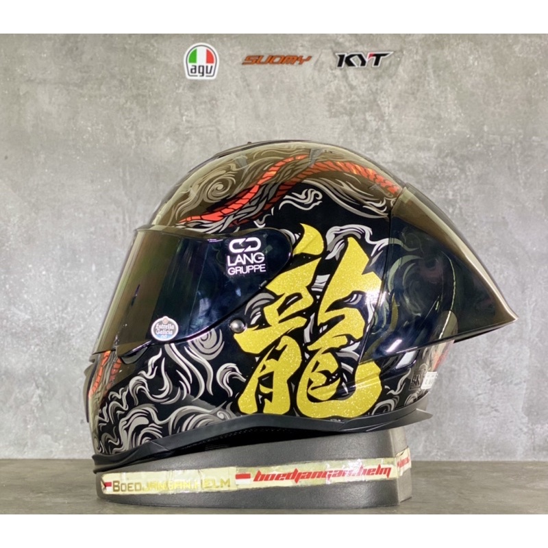 ZEUS HELM ZS 822 AO15 BLACK RED - ZEUS 822 FULL FACE MOTIF AO15 - HELM ZEUS FULL FACE-3