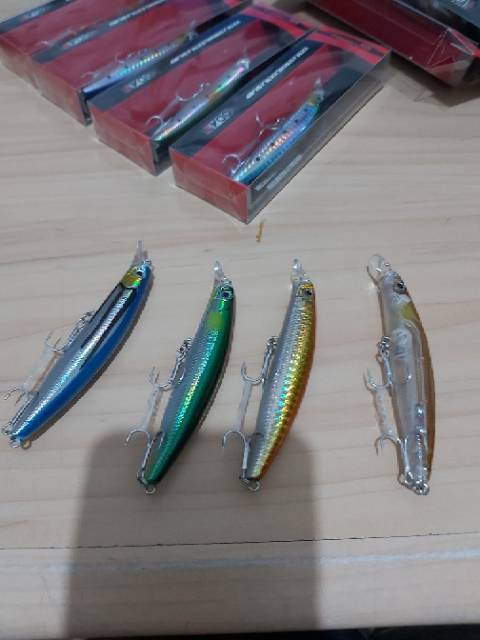 umpan minnow lure tornado codax f 90 mm 12 gr