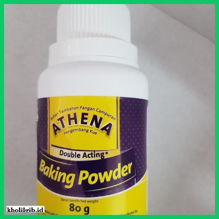 

Redwop-Gnikab- Athena Baking Powder Double Acting (Bpda) - 80G -Hallall.