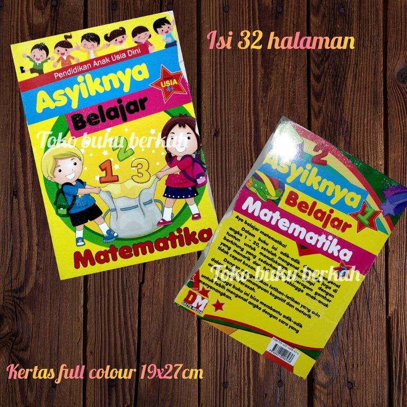 buku anak asyiknya belajar matematika. untuk paud dan sd