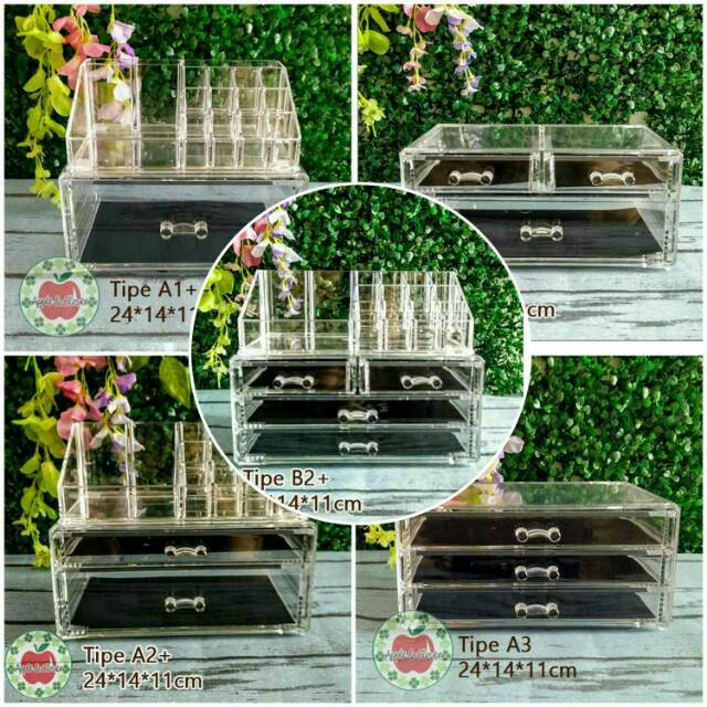  Rak  make up akrilik  laci kosmetik  akrilik  Shopee Indonesia