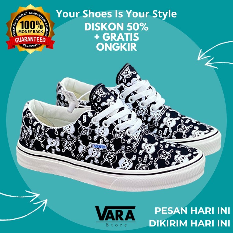 (BISA COD) VANS ERA 95 DX ANAHEIM FACTORY OG SKULL BLACK WHITE WAFFLE DT BNIB / VANS ERA ORIGINAL