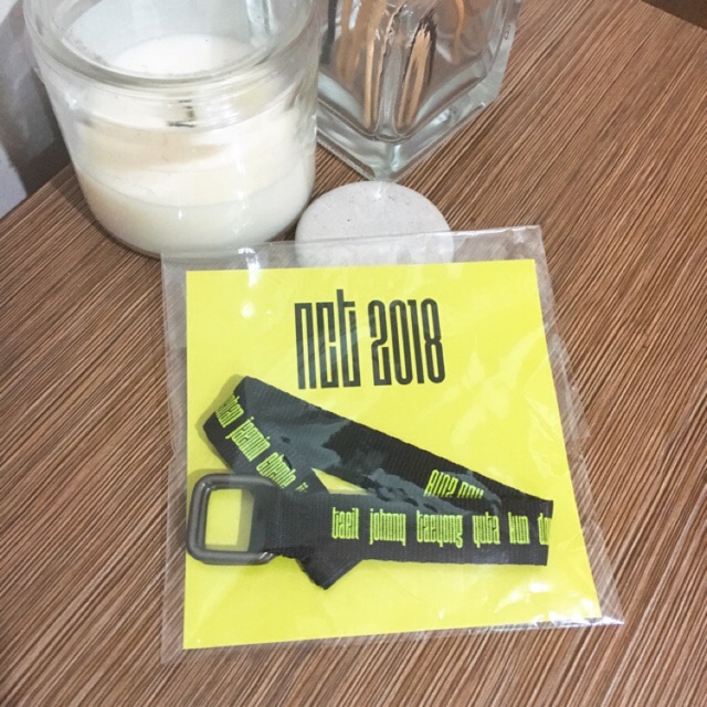 NCT 2018 Fan Party “SPRING” Official Goods Strap Bracelet