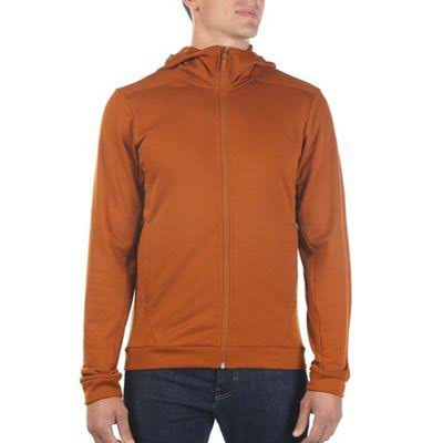 Jaket Gunung Pria Arcteryx Dallen Fleece Hoody - Orange