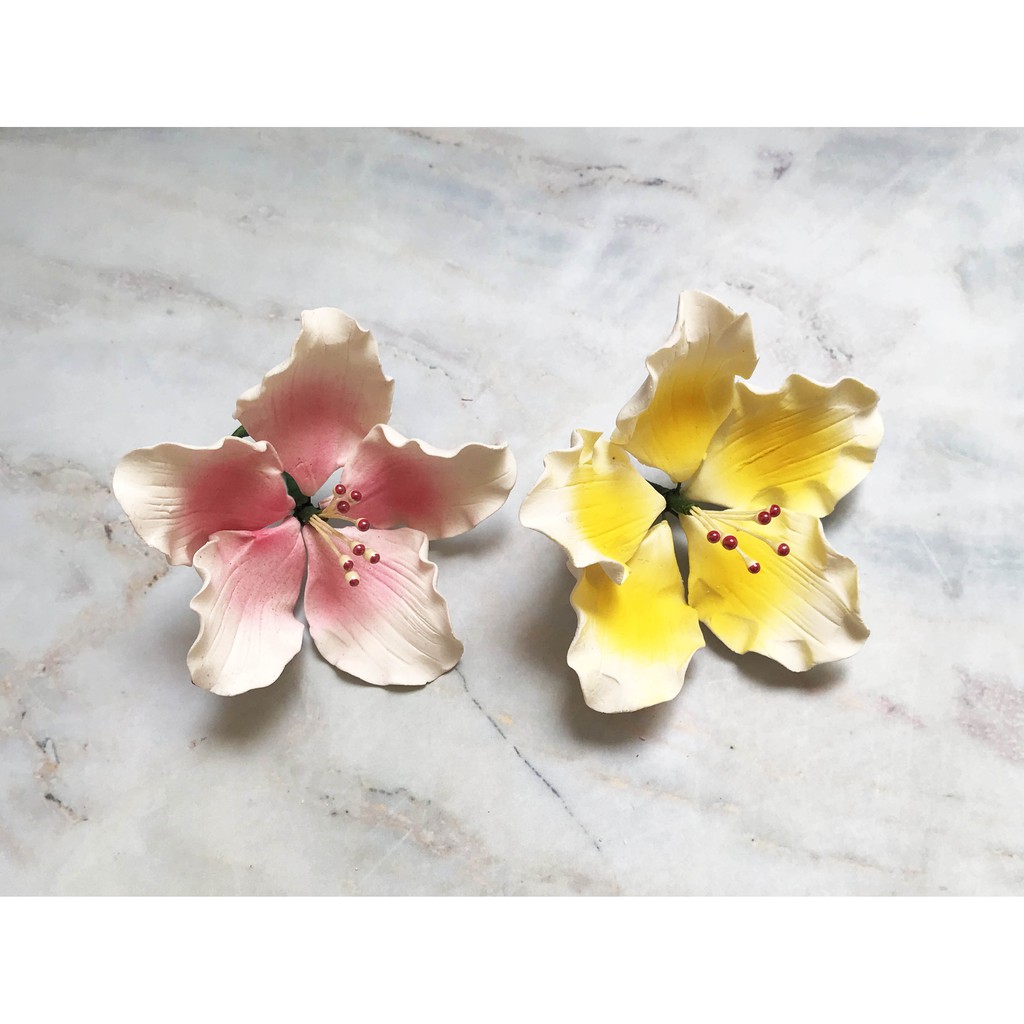 

Hiasan kue tart halal- Gumpaste Bunga rangkai ANG