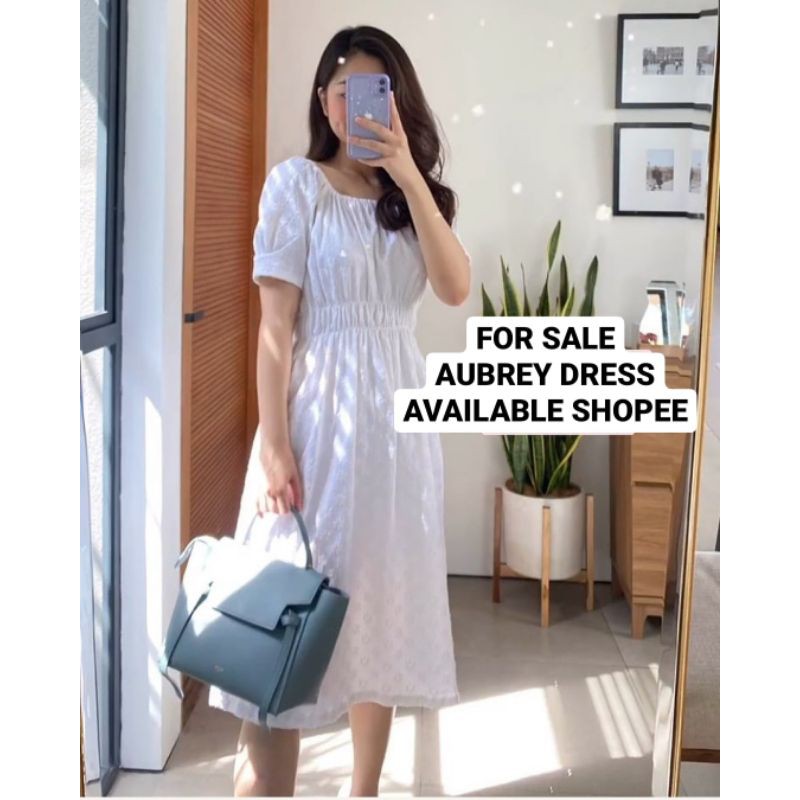 Claryn The Label Aubrey Dress in White