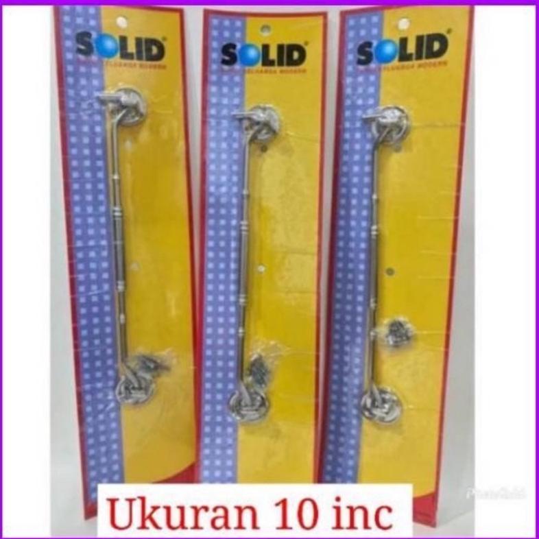 Promo Hak Angin 10 Inchi Solid Hak Angin Solid 10 Inc/ Ha 10 Inc Solid/ Penahan Jendela Solid/ Kunci