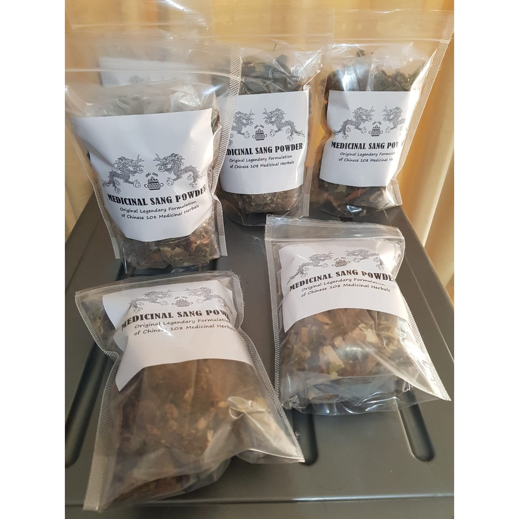 Medicinal Sang Powder untuk Puja Asap Terdiri dari 108 Macam Obat