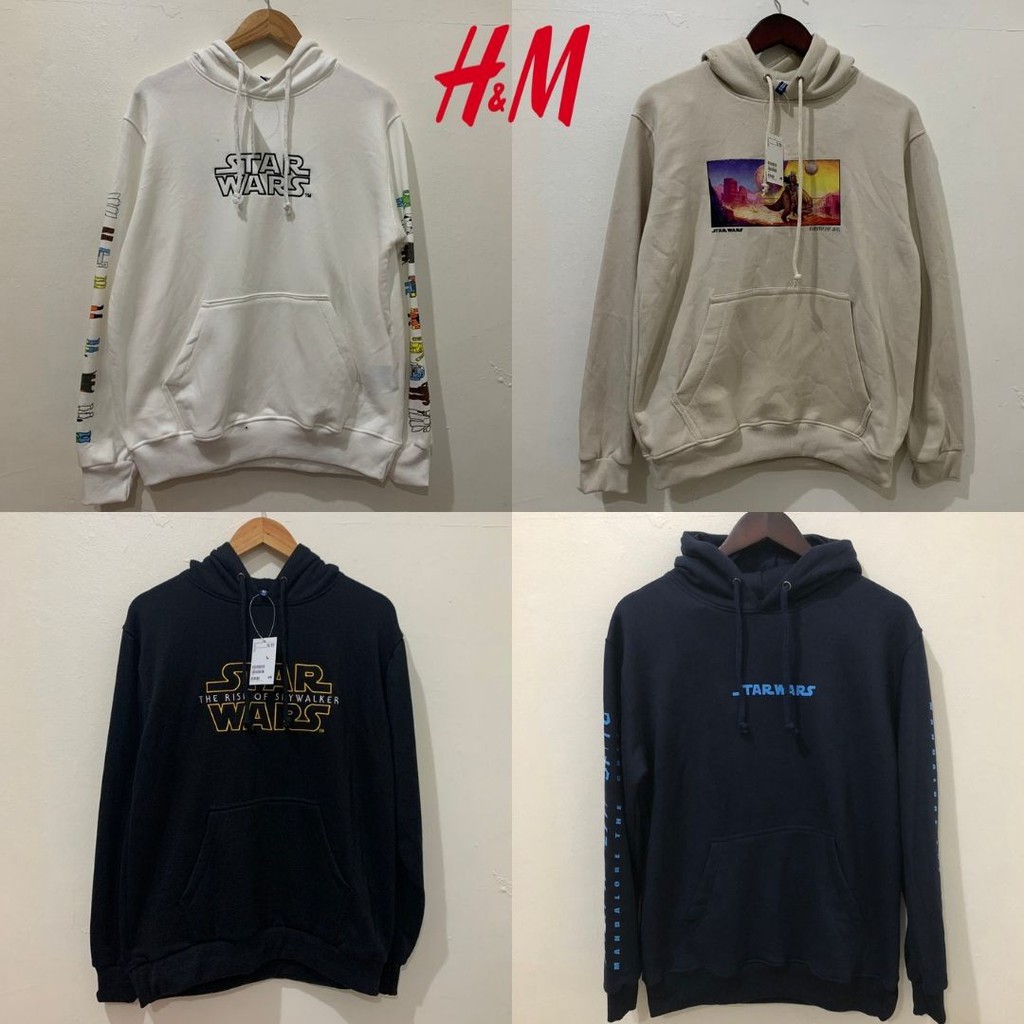 H&amp;M Hoodie Star Wars / Hoodie Hnm Original Jaket Sweatshirt Pria Wanita