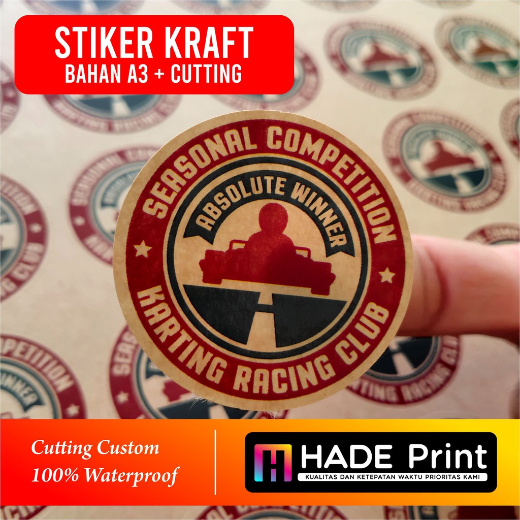 

Stiker Produk Print & Cut KRAFT A3