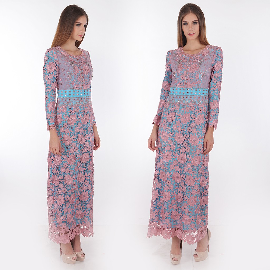 Bibiq Gamis Brokat 25221