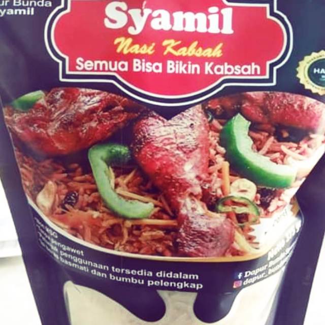 

Nasi Kabsah Instan Beras Basmati 400 gr