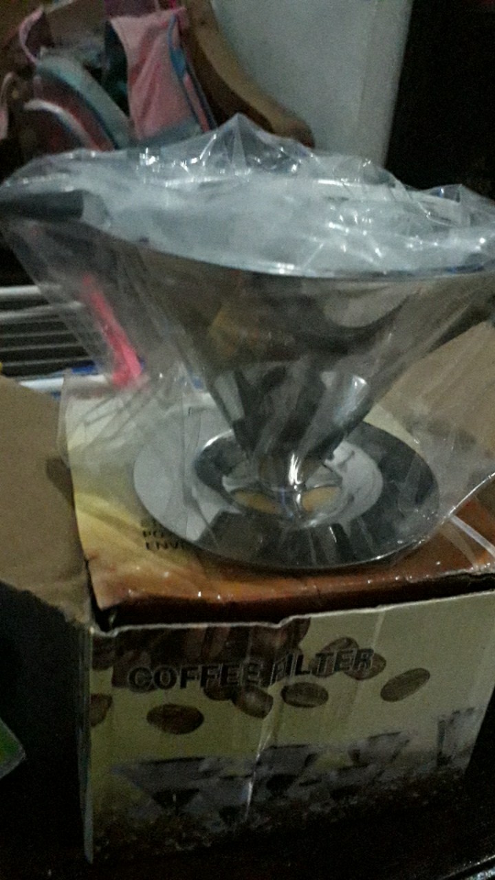 Onetwocups Filter Penyaring Kopi Double Layer Cone Coffee Dripper