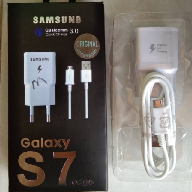 Charger samsung fast charging / charger samsung galaxy s7 micro original