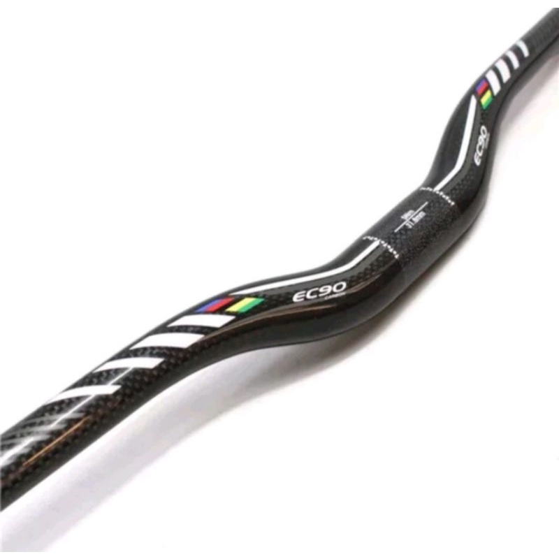 EC90 Handlebar Full Carbon Size 31.8mm Panjang 720mm Handlebar Carbon Setang Sepeda