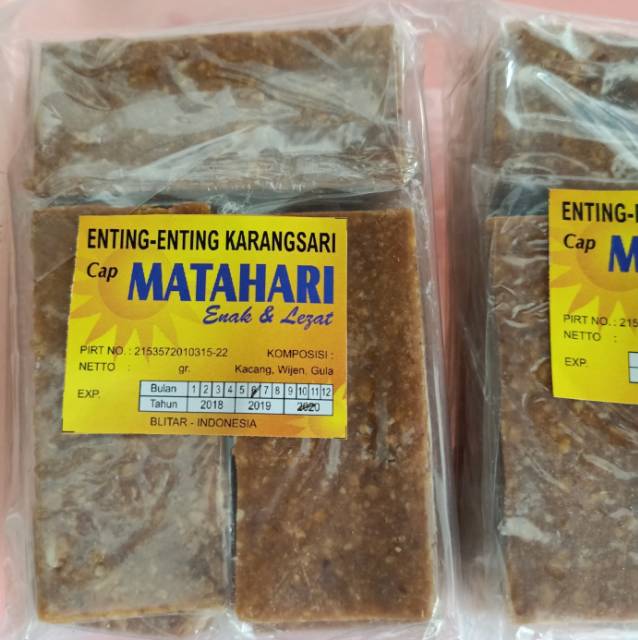 

ENTING ENTING KOTAK KHAS KARANGSARI BLITAR