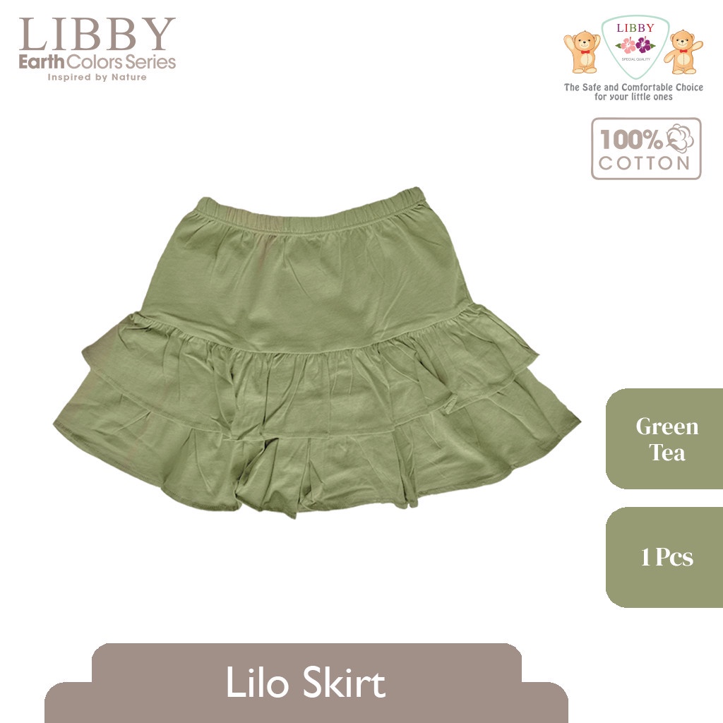 Libby Earth Series Lilo Skirt Cotton Segitiga NEW 0 - 6 Years CBKS