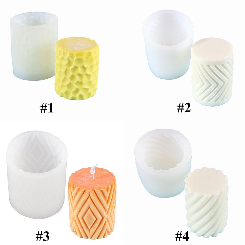 R-flower Candle Mold DIY Craft Clay Tools Handmade Geometris