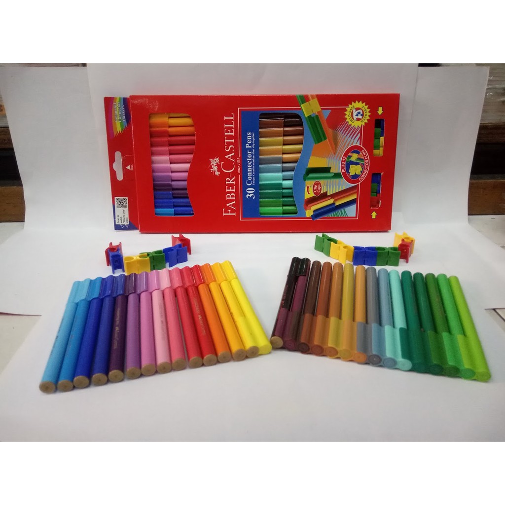 

Connector Pen FaberCastell 30 warna