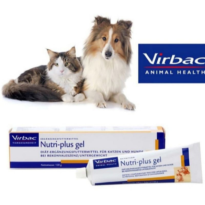 (1pcs) Nutri plus gel 120gr Nutriplusgel Vitamin Kucing dan Anjing