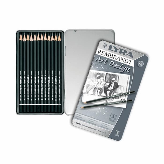 

Pensil Grafit 4H-6B LYRA premium set