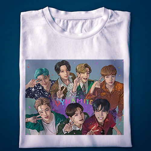 KAOS BTS DYNAMITE FANART