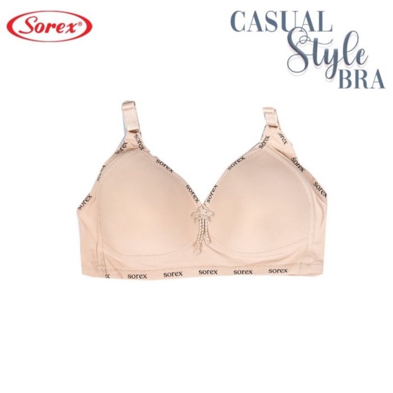 Sorex Bra Casual &amp; Style (17233)BH Busa Tanpa Kawat Setara Cup C