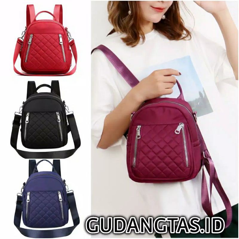 Hot Sale 2020 Fashion Tas Wanita Tas Backpack Multifungsi Model Chibao Bordir