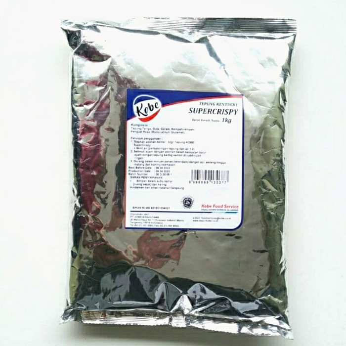 

NEW KOBE Tepung Kentucky Super Crispy | Tepung Ayam Goreng Krispy 1 KG