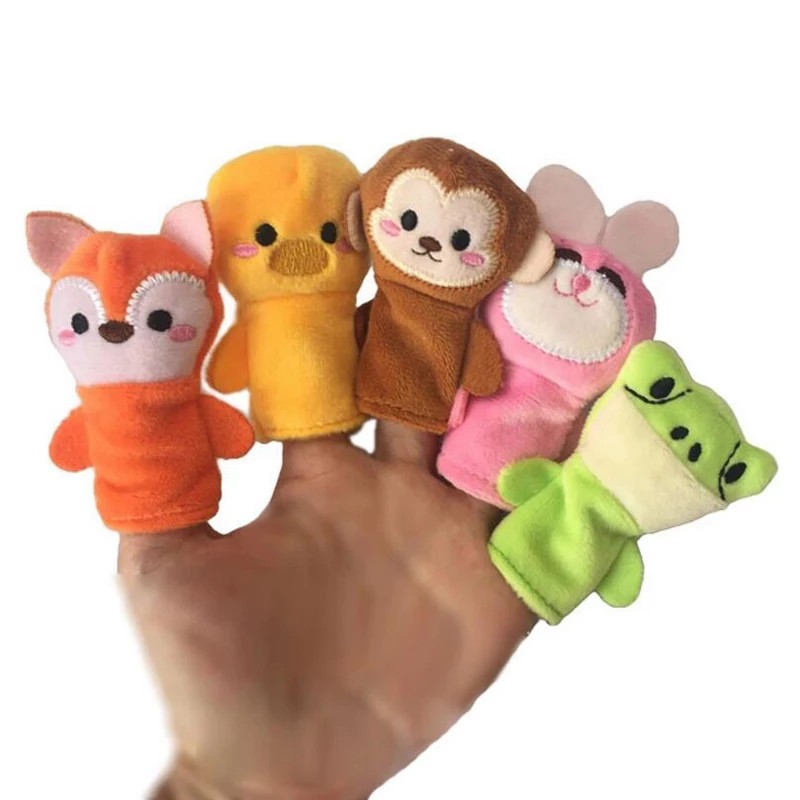 Puppet Finger Zoo/ Boneka Jari binatang