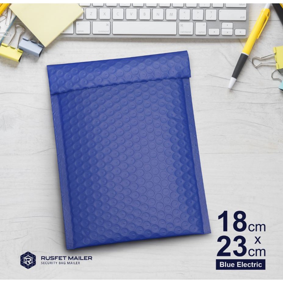 

Amplop Bubble Mailer Blue Elektrik (Uk : 18 x 23) - Bubble Mailer Rusfet