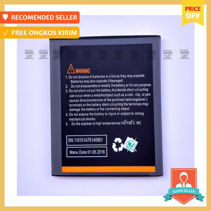 BATERAI CROSS EVERCOSS A7V ORIGINAL DOUBLE POWER | EVERCROSS, A7 V, HP
