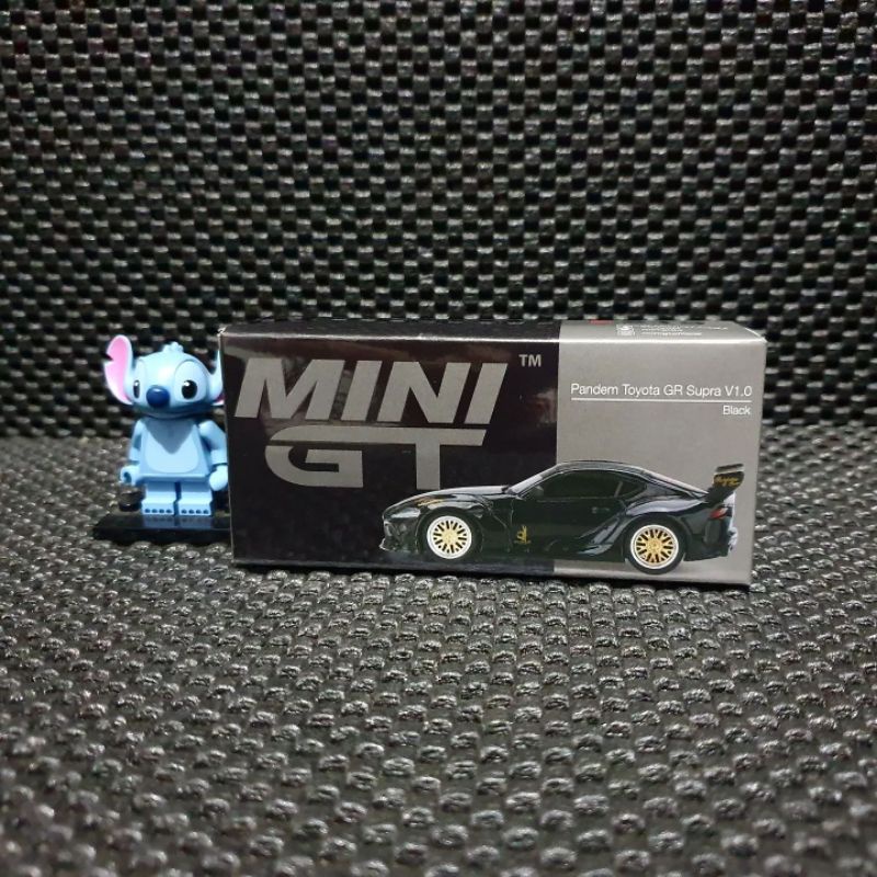 Mini GT Minigt Pandem Toyota GR Supra V1.0 Black Hitam