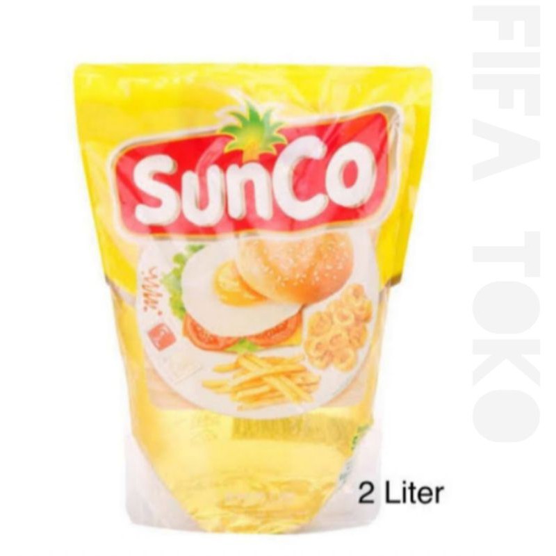 

Sunco minyak goreng sawit 2 Liter / refil 2L