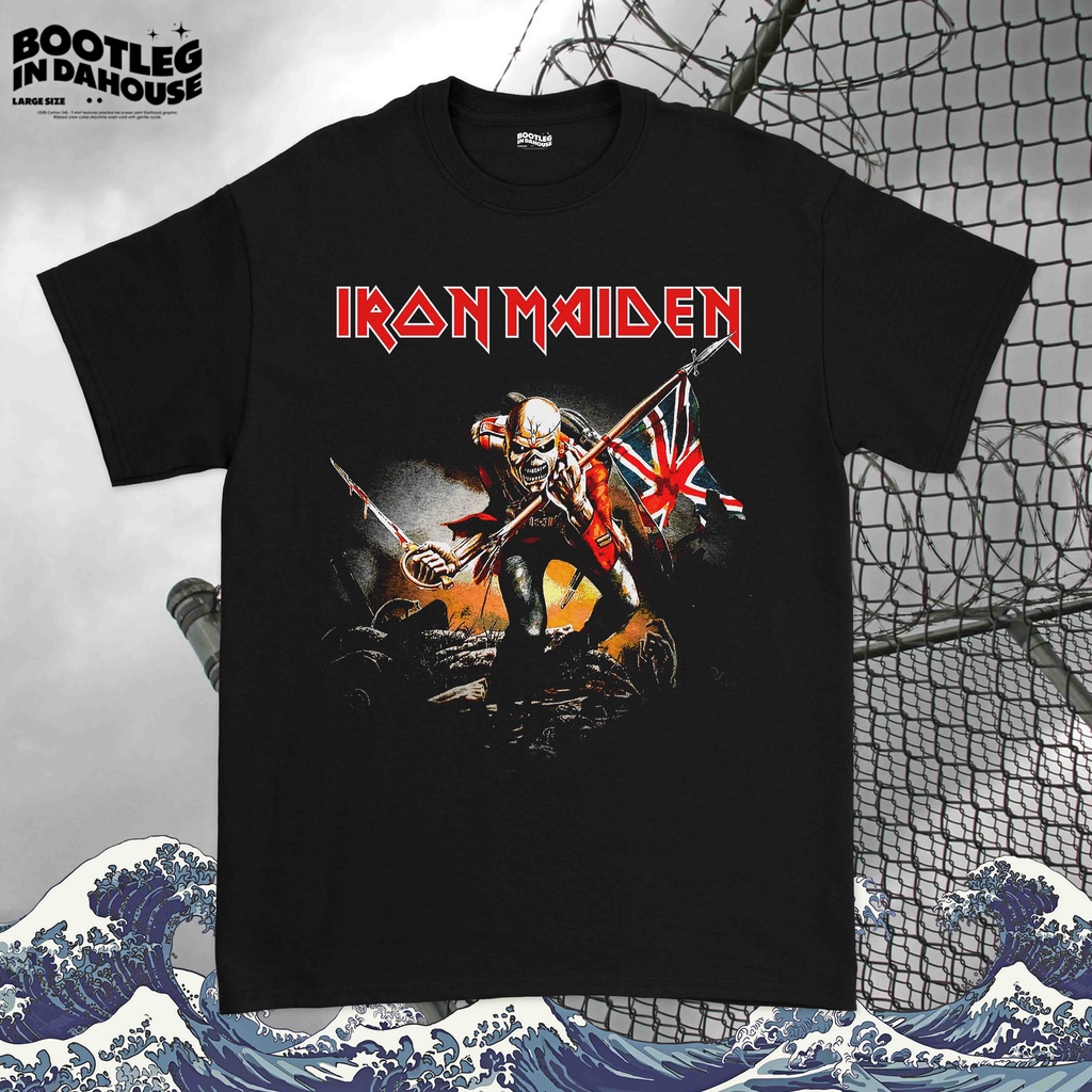 Iron Maiden T-Shirt - Baju Musik Iron Maiden 90's