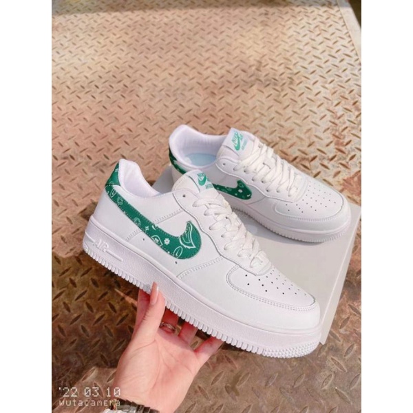 Sepatu • Air Force 1 Low LV8 Paisley Kualitas Premium