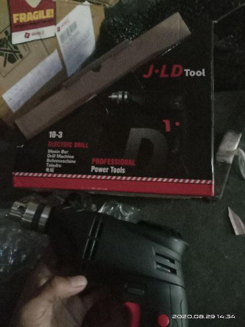 Mesin Bor Bolak Balik 10mm Kayu Besi J.ld 10-3 Jld