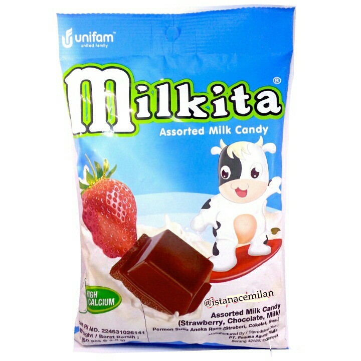 Milkita Permen Susu  Assorted isi 50 pcs Shopee Indonesia