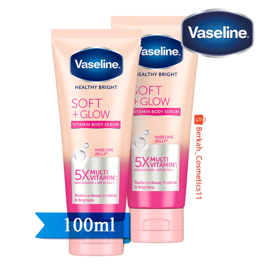 Vaseline Hand Body Lotion Soft Glow 100ml