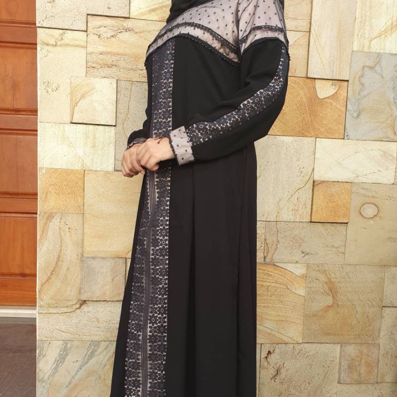 abaya hitam ashanti