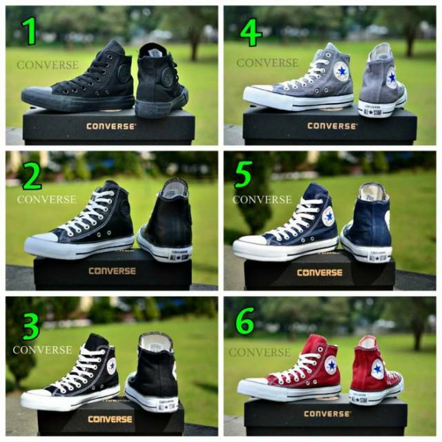 Sepatu Sneakers Pria Converse All Star / Sepatu Pria Santai / Sepatu Casual Pria / Sneakers Pria / Sepatu Sekolah