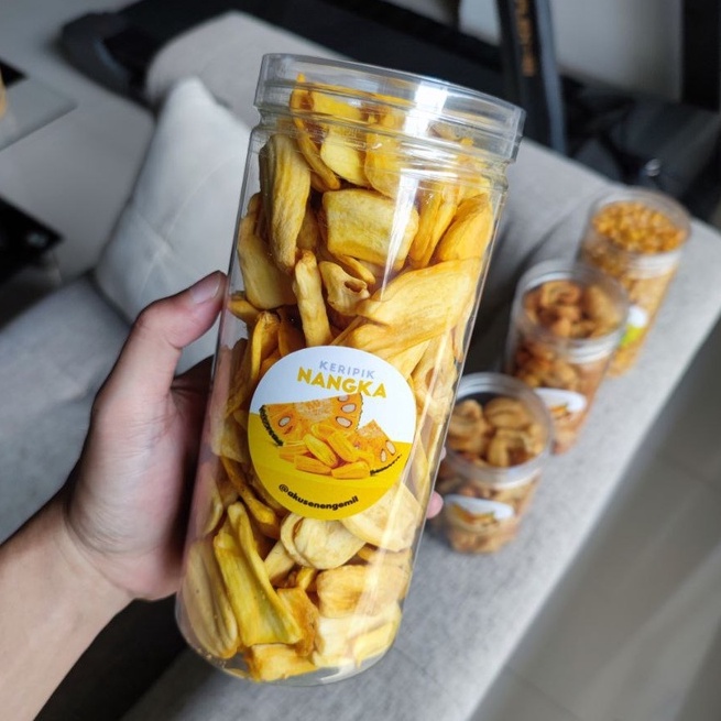 

KERIPIK NANGKA MANIS CRISPY PREMIUM JUMBO | MAKANAN DIET SEHAT | VEGETARIAN | VEGAN | HALAL