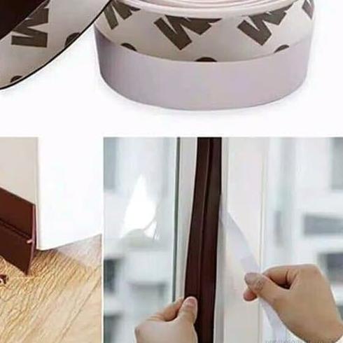 ➭ Door Bottom Seal - Karet Penutup Celah Bawah Pintu - Karet Pintu Anti Serangga - Karet Lis Pintu ❉