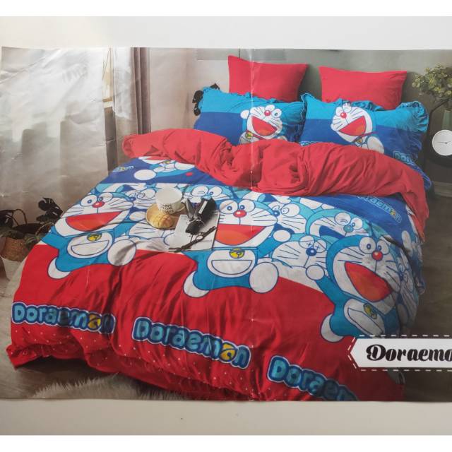 Sprei HomeMade Motif Doraemon UK 160