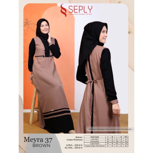 Gamis Seply Meyra 37