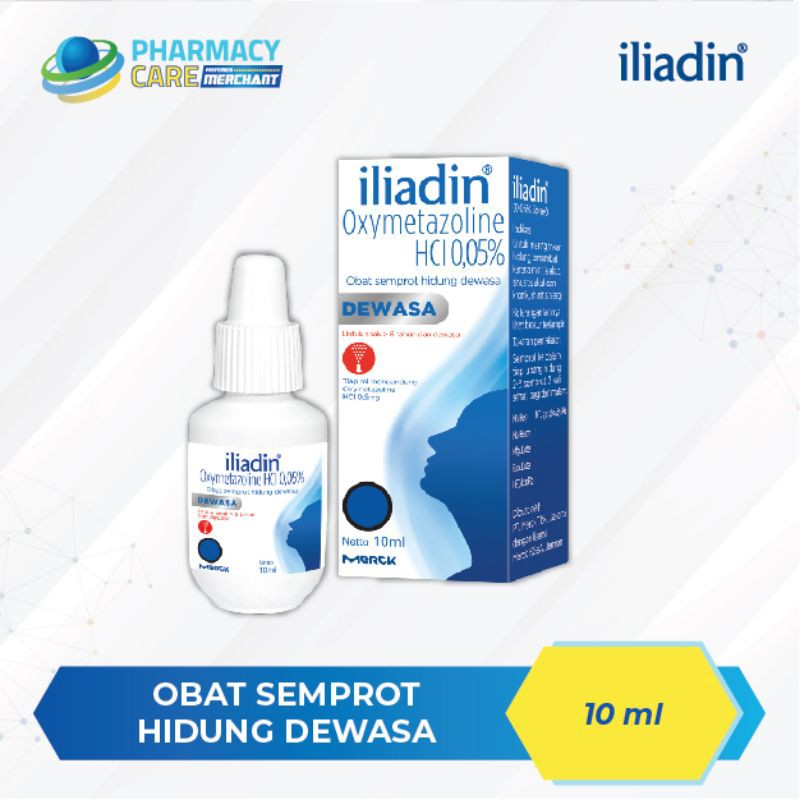 Iliadin Dewasa 10mL Spray nasal dewasa obat semprot hidung