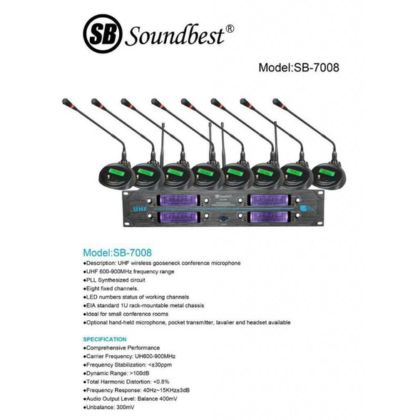 MIC PODIUM SOUNDBEST SB-7008