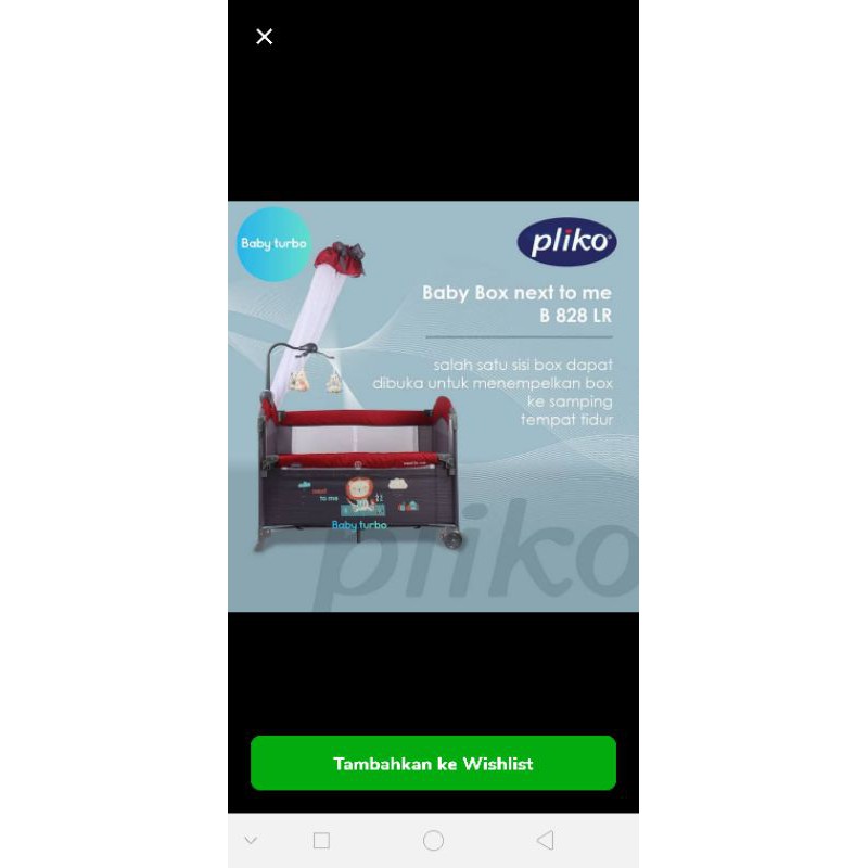 Baby Box Pliko Next To Me B 8 Lr Shopee Indonesia