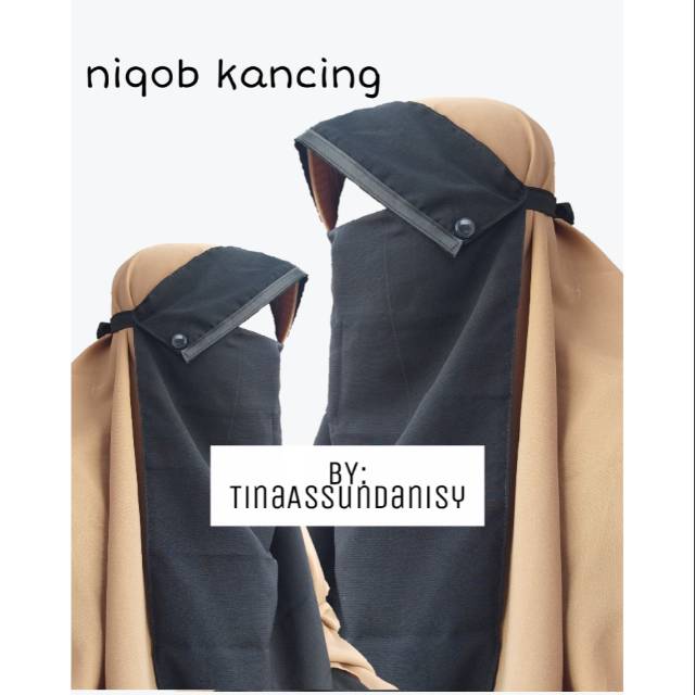 Niqob kancing/cadar kancing