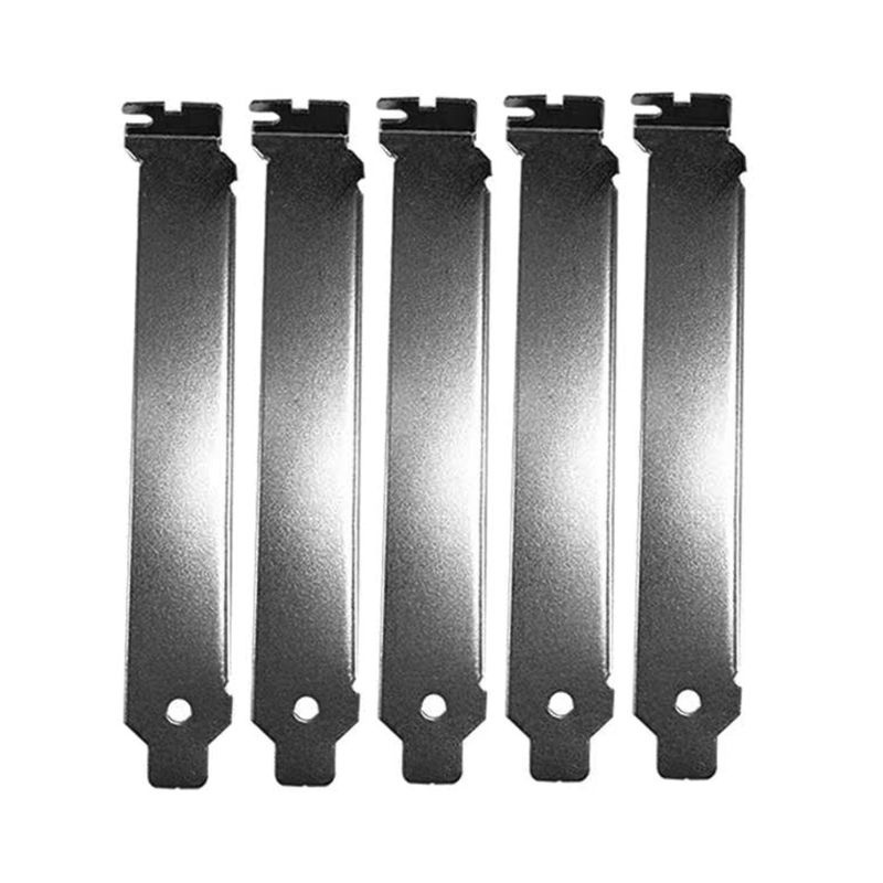 Btsg 5PCS Plat Blanking Filter Debu Ekspanding Full Profil Untuk PCI Dengan Sekrup